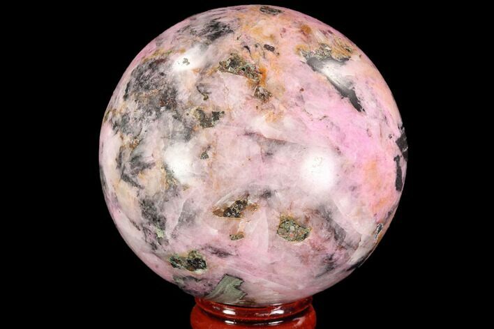Polished Cobaltoan Calcite Sphere - Congo #95016